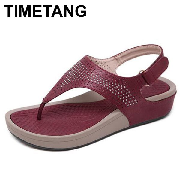 timetangnew summer wedge rhinestone women sandals open toe gladiator sandals women casual women platform sandals beach flipflops q1204, Black
timetangnew summer wedge rhinestone women sandals open toe gladiator sandals women casual women platform sandals beach flipflops q1204, Black