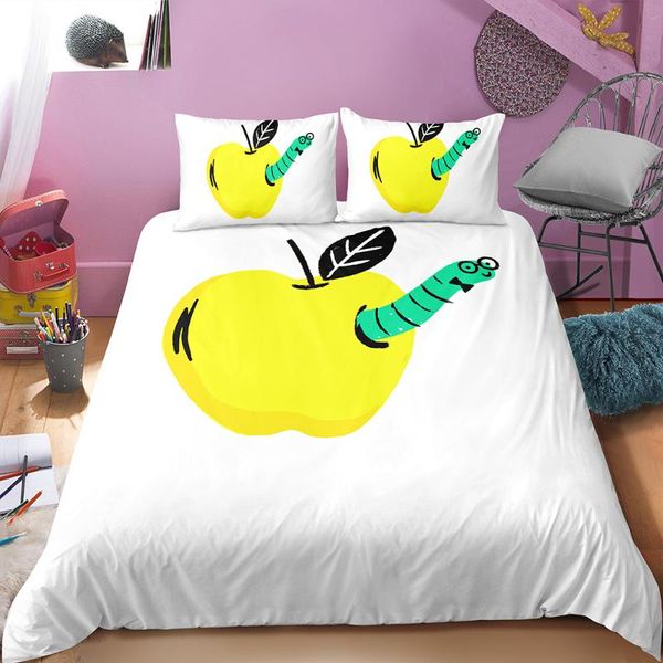 banana apple fruit prinking bedging sets, фруктовый мультфильм подортное покрытие setpillows, микрофиберная постельное белье, кровать для до
banana apple fruit prinking bedging sets, фруктовый мультфильм подортное покрытие setpillows, микрофиберная постельное белье, кровать для до