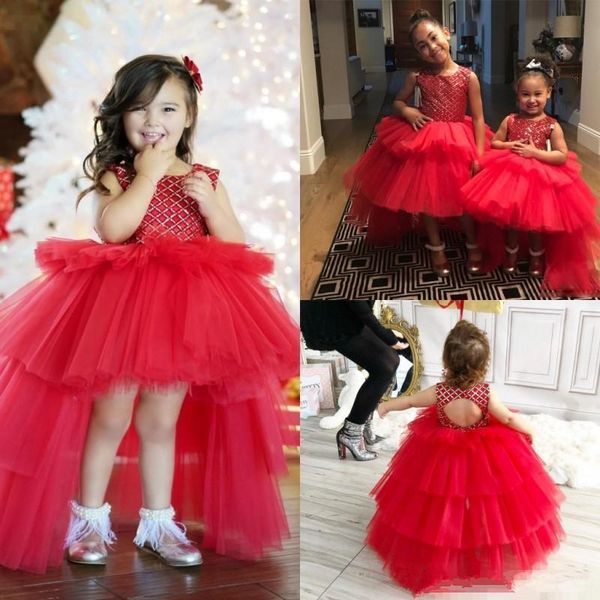 red tulle high low puffy toddler girl pageant dresses jewel neck backless princess wedding flower girls dresses p134, White;blue
red tulle high low puffy toddler girl pageant dresses jewel neck backless princess wedding flower girls dresses p134, White;blue