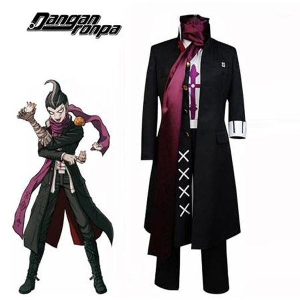 anime danganronpa 2 gundham tanaka cosplay costumes coat pants sarf uniform wigs hair shoes cos full set for men boys halloween1, Black
anime danganronpa 2 gundham tanaka cosplay costumes coat pants sarf uniform wigs hair shoes cos full set for men boys halloween1, Black