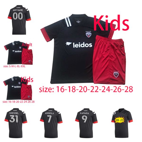 20-21 dc united fans version maillot de foot washington high-quality soccer jersey adult+kids kit #9 kamara gressel mls thailand home jerse, Black;yellow
20-21 dc united fans version maillot de foot washington high-quality soccer jersey adult+kids kit #9 kamara gressel mls thailand home jerse, Black;yellow