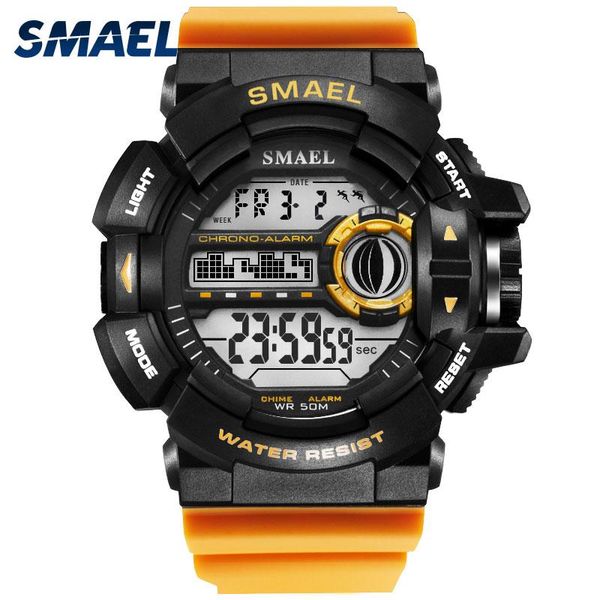 wristwatches quartz waterproof men smael watch mechanical alarm led digital 1436b sport watches for, Slivery;brown
wristwatches quartz waterproof men smael watch mechanical alarm led digital 1436b sport watches for, Slivery;brown