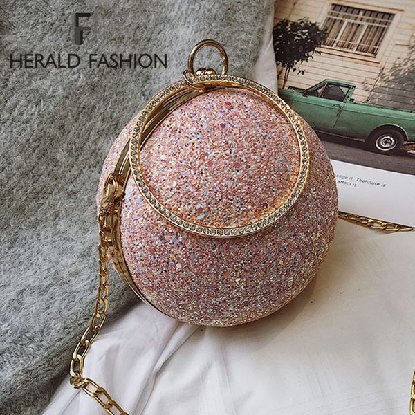 fashion round chains evening bags designer handle women handbags luxuey sequins crossbdoy bag lady party purses day clutchs 220211
fashion round chains evening bags designer handle women handbags luxuey sequins crossbdoy bag lady party purses day clutchs 220211