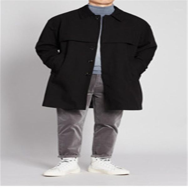 spring 2021 new medium-length windshield men's fashion collar shoulder men's jacket1, Tan;black 
spring 2021 new medium-length windshield men's fashion collar shoulder men's jacket1, Tan;black