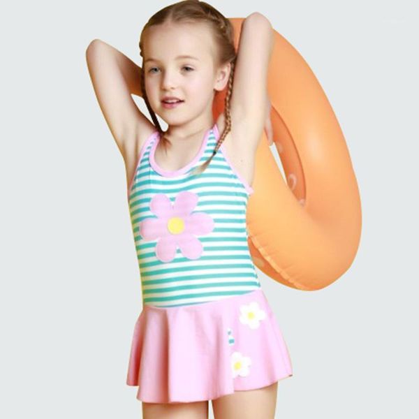 children's swimwear girl one piece princess skirt cute children swimsuit stripe printed baby swimming costumes1
children's swimwear girl one piece princess skirt cute children swimsuit stripe printed baby swimming costumes1