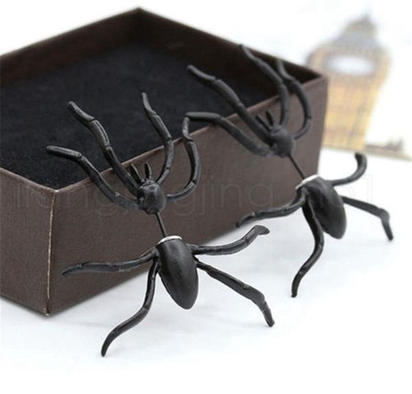 punk earring black spider ear stud funny style weird design earring decoration jewelry accessorie bbypoc garden2010
punk earring black spider ear stud funny style weird design earring decoration jewelry accessorie bbypoc garden2010