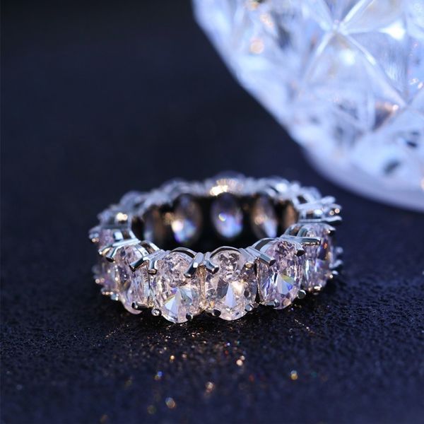 925 sterling silver simulation diamond ring row diamond ring female full diamond fashion personality niche design couple wedding jewelry acc
925 sterling silver simulation diamond ring row diamond ring female full diamond fashion personality niche design couple wedding jewelry acc