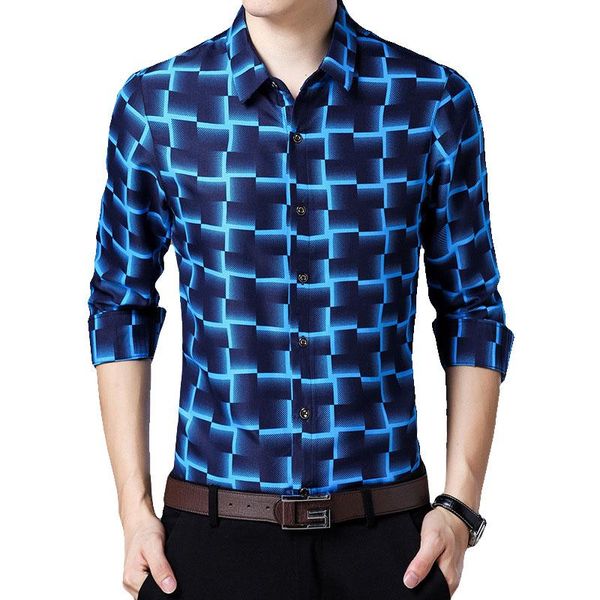 men's casual shirts 2021 long sleeve shirt men business clothes autumn arrivals plaid camisa masculina plus size 3xl, White;black
men's casual shirts 2021 long sleeve shirt men business clothes autumn arrivals plaid camisa masculina plus size 3xl, White;black