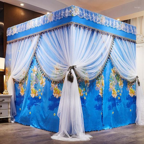 mosquito net european royal style luxurious wind proof, dust-proof and light proof cloth bed curtain household net1
mosquito net european royal style luxurious wind proof, dust-proof and light proof cloth bed curtain household net1