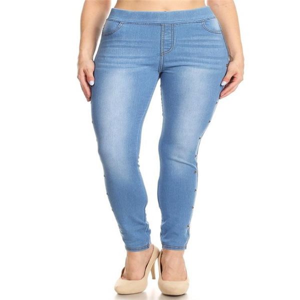 women's jeans fashion high waist women stretch skinny denim pencil casual ankle- length pants, Blue
women's jeans fashion high waist women stretch skinny denim pencil casual ankle- length pants, Blue