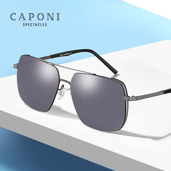 caponi square men's sunglasses 2020 new nylon lenses clear vision driving shades for male fashion sun glasses uv400 cp7080
caponi square men's sunglasses 2020 new nylon lenses clear vision driving shades for male fashion sun glasses uv400 cp7080