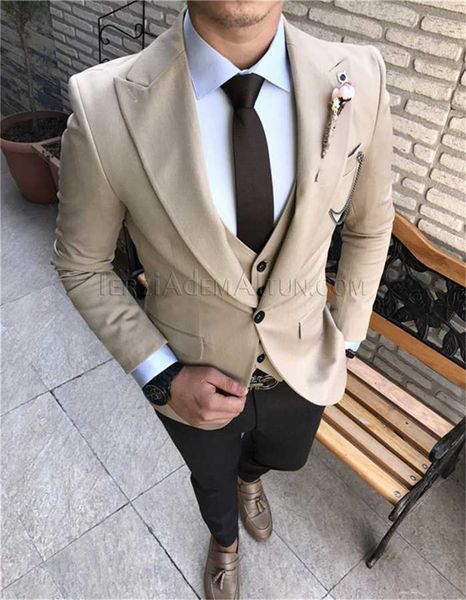 groomsmen one button groom tuxedos peak lapel men suits wedding/prom/dinner man blazer ( jacket+pants+tie+vest ) g188, Black;gray
groomsmen one button groom tuxedos peak lapel men suits wedding/prom/dinner man blazer ( jacket+pants+tie+vest ) g188, Black;gray