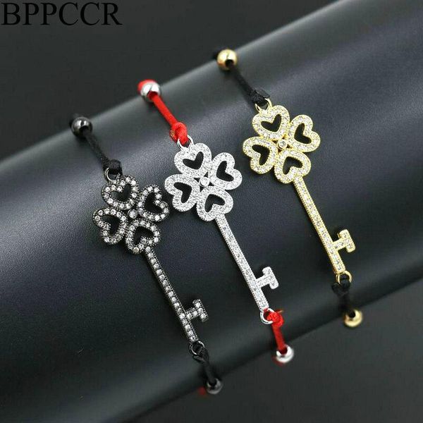 beaded, strands bppccr red rope string love heart key charm bracelets for girls women micro pave shiny cz pulseira masculina valentine', Black
beaded, strands bppccr red rope string love heart key charm bracelets for girls women micro pave shiny cz pulseira masculina valentine', Black