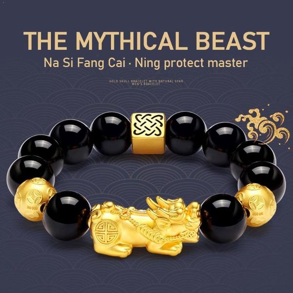 stone beads pixiu bracelet for women men beads couple bring lucky bracelet wealth bracelets shui feng brave m5o0, Black
stone beads pixiu bracelet for women men beads couple bring lucky bracelet wealth bracelets shui feng brave m5o0, Black