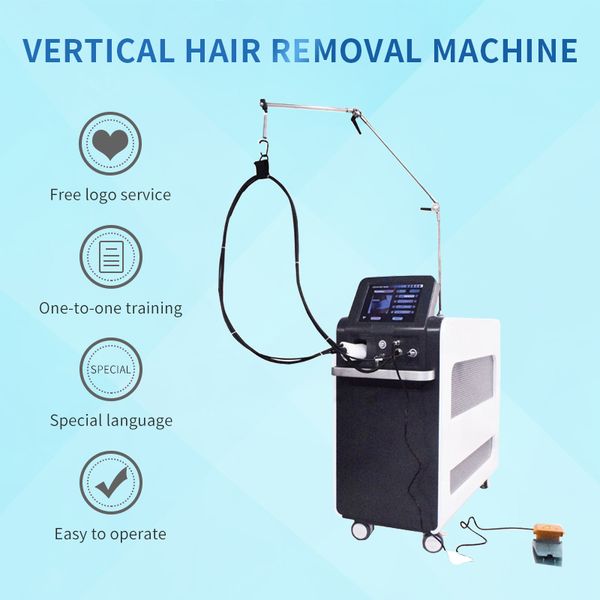 new 755+1064nm two wavelength fiber laser permanent hair removal machine with 5mm-18mm changable spot size for clinic spa use with a reasona, Black
new 755+1064nm two wavelength fiber laser permanent hair removal machine with 5mm-18mm changable spot size for clinic spa use with a reasona, Black