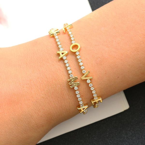 charm bracelets funmode love letter design tennis chain link for women wedding party jewelry gold color gifts fb57, Golden;silver
charm bracelets funmode love letter design tennis chain link for women wedding party jewelry gold color gifts fb57, Golden;silver