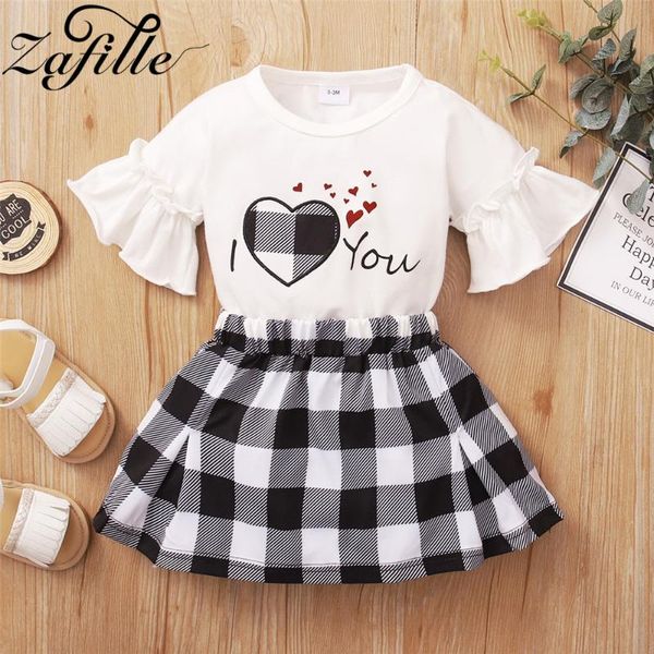 clothing sets zafille baby valentines day outfits "i love you" 2021 girl clothes set plaid skirt costume for outfit, White
clothing sets zafille baby valentines day outfits "i love you" 2021 girl clothes set plaid skirt costume for outfit, White