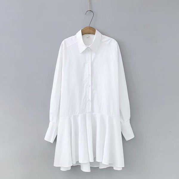 women fashion solid black white color casual trumpet dress lady irregular hem ruffles vestidos chic business shirtdresses solid ds3531, Black;gray
women fashion solid black white color casual trumpet dress lady irregular hem ruffles vestidos chic business shirtdresses solid ds3531, Black;gray