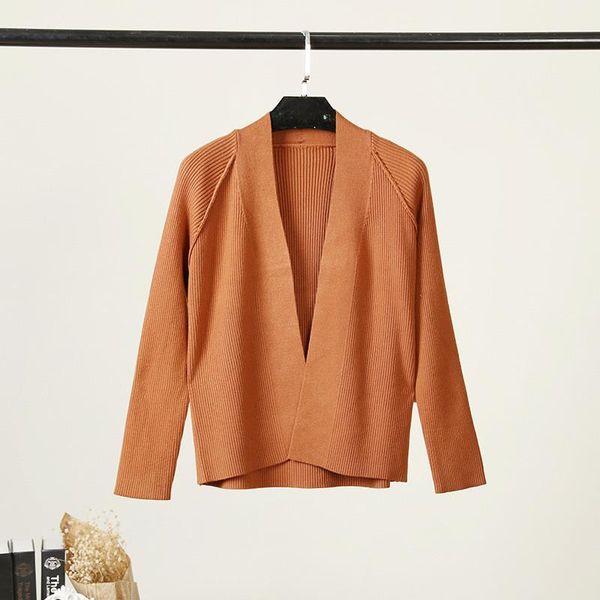 women's knits & tees pure color casual knit sweater women autumn winter 2021 fashion all match oversized short cardigan jacket female, White
women's knits & tees pure color casual knit sweater women autumn winter 2021 fashion all match oversized short cardigan jacket female, White