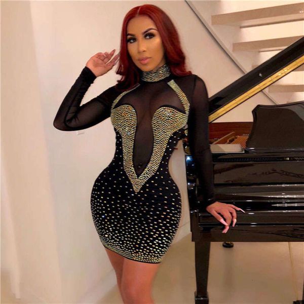 fall / mesh winter 2019 drill nightclub dress, Black;gray
fall / mesh winter 2019 drill nightclub dress, Black;gray