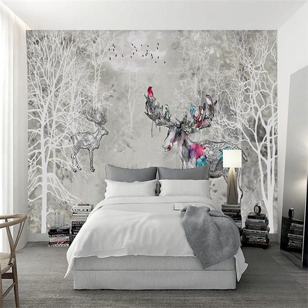 wallpapers custom 3d wallpaper wall murals retro elk forest abstract pattern watercolor background home decor
wallpapers custom 3d wallpaper wall murals retro elk forest abstract pattern watercolor background home decor