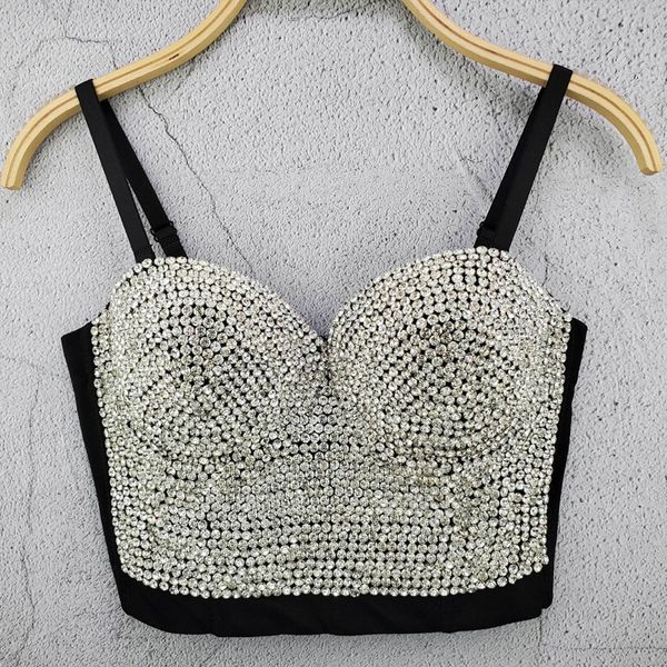 glitter rhinestone crop summer women pole dance clothing party outfit vest american rave nightclub gogo costume bi985, Black;red
glitter rhinestone crop summer women pole dance clothing party outfit vest american rave nightclub gogo costume bi985, Black;red