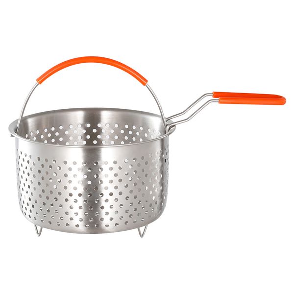 factory direct sale 304 stainless steel food 17.7cm deep fryer multifunctional suitable for stainless steel fryer with non slip handle
factory direct sale 304 stainless steel food 17.7cm deep fryer multifunctional suitable for stainless steel fryer with non slip handle