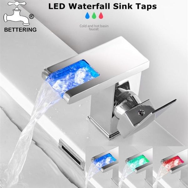 bathroom sink faucets bettering chrome faucet led waterfall brass tap water mixer stream deck smart faucetledeme sensor
bathroom sink faucets bettering chrome faucet led waterfall brass tap water mixer stream deck smart faucetledeme sensor
