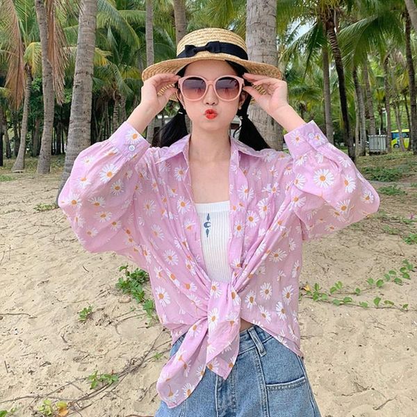 ladies floral print blouses elegant long sleeve polka dot loose shirts women blouses, White
ladies floral print blouses elegant long sleeve polka dot loose shirts women blouses, White