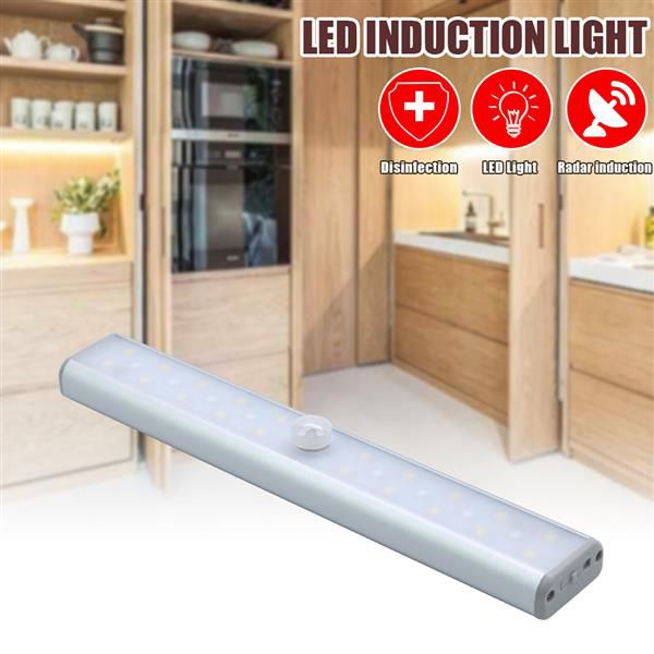 new styles dual mode 28led 2w 100lm 800mah infrared auto-sensing led sterilization uv wardrobe lamp silver usb charging indoor lighting
new styles dual mode 28led 2w 100lm 800mah infrared auto-sensing led sterilization uv wardrobe lamp silver usb charging indoor lighting