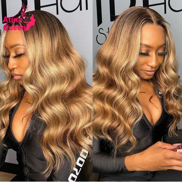 lace wigs ombre highlight wig brown honey blonde remy transparent brazilian natural wave deep part 13x6 hd frontal closure, Black;brown
lace wigs ombre highlight wig brown honey blonde remy transparent brazilian natural wave deep part 13x6 hd frontal closure, Black;brown