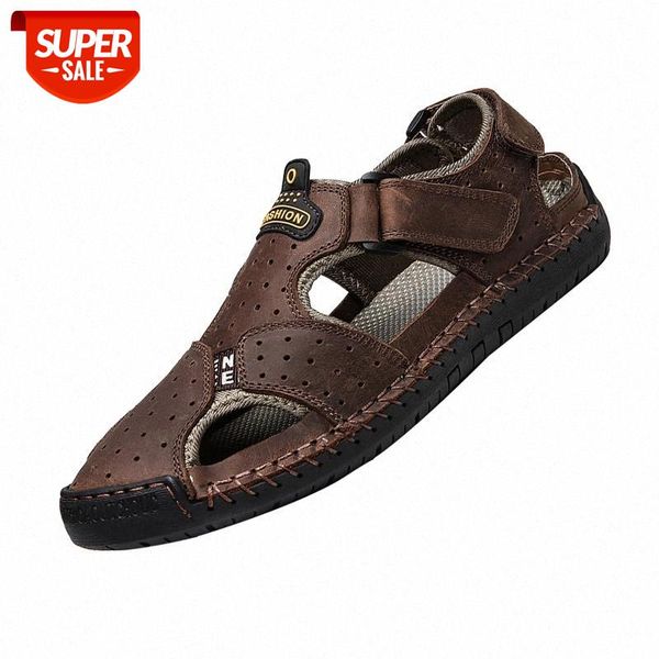 2020 summer men's leather casual shoes size 48 47 classic roman sandals outdoor sneaker beach rubber flip flops men water shoes #0e8f 
2020 summer men's leather casual shoes size 48 47 classic roman sandals outdoor sneaker beach rubber flip flops men water shoes #0e8f
