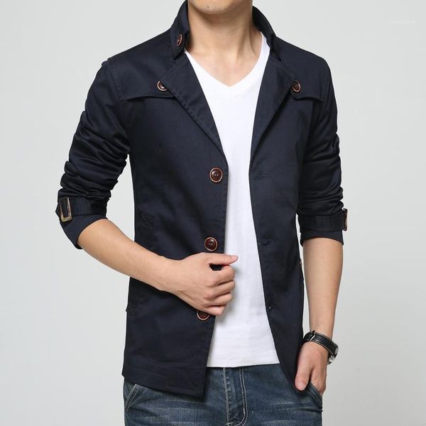 isurvivor 2020 men's autumn loose youth popular stand collar loose short cotton trench coat plus size1, Tan;black
isurvivor 2020 men's autumn loose youth popular stand collar loose short cotton trench coat plus size1, Tan;black