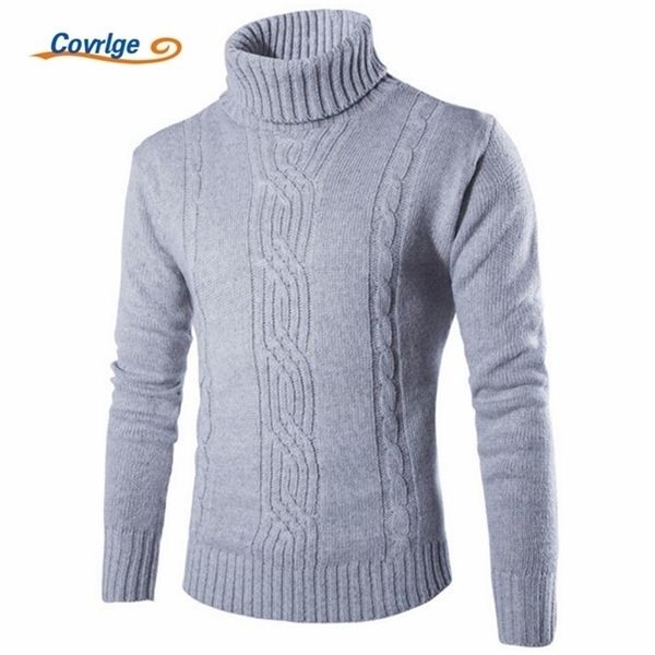 covrlge male sweater pullover slim warm solid high lapel jacquard hedging british men's clothing mens turtleneck mzm030 211221, White;black
covrlge male sweater pullover slim warm solid high lapel jacquard hedging british men's clothing mens turtleneck mzm030 211221, White;black