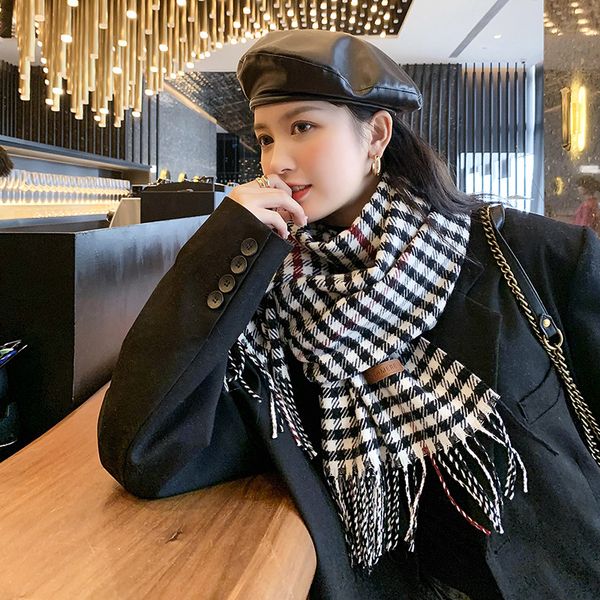new plaid scarf for women winter tassel air conditioning room shawl imitation cashmere shawl women's cashmere scarf klwe, Blue;gray
new plaid scarf for women winter tassel air conditioning room shawl imitation cashmere shawl women's cashmere scarf klwe, Blue;gray