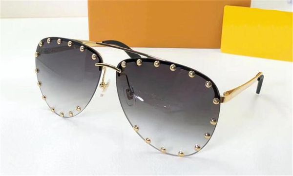 new fashion men and women design sunglasses z0922u pilot rimless lens metal frame popular avant-garde style uv400 protective glasses, White;black
new fashion men and women design sunglasses z0922u pilot rimless lens metal frame popular avant-garde style uv400 protective glasses, White;black