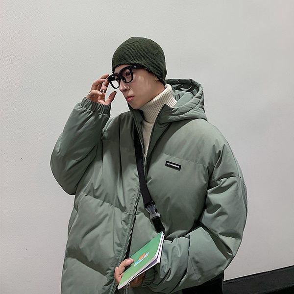 2021 new men's casual oversized parkas winter new hooded warm woman coats thicken zipper korean streetwear clothing it4e, Black
2021 new men's casual oversized parkas winter new hooded warm woman coats thicken zipper korean streetwear clothing it4e, Black