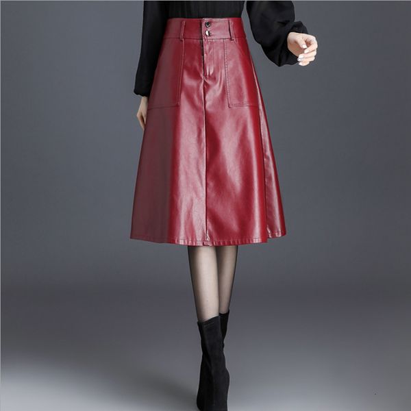 Leather From Plutonium Women Winter 2021 New Thin Waist Medium Length Skirt More Size C7g7, Black
Leather From Plutonium Women Winter 2021 New Thin Waist Medium Length Skirt More Size C7g7, Black