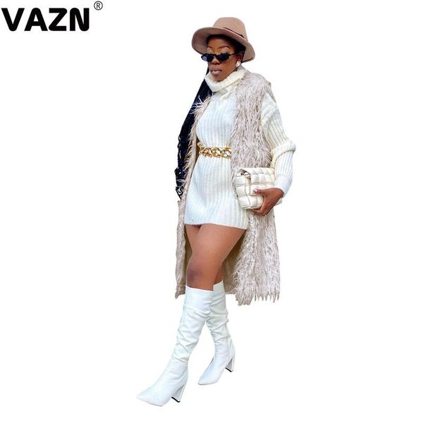 vazn 2020 winter high-end vest fur outwears sweet young solid daily elegant tank sleeve women slim x-long outwears, Black;white
vazn 2020 winter high-end vest fur outwears sweet young solid daily elegant tank sleeve women slim x-long outwears, Black;white