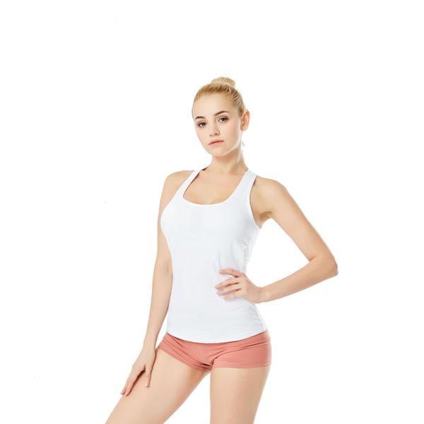 yoga vest new for women with crossed back and white sleeveless yoga for exercise loose-fitting yoga vest 
yoga vest new for women with crossed back and white sleeveless yoga for exercise loose-fitting yoga vest