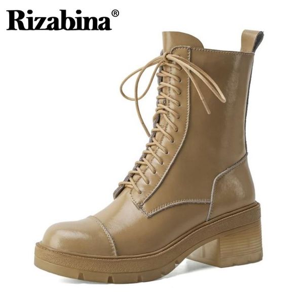 boots rizabina women ankle thick heel real leather winter short fashion cool footwear size 34-43, Black
boots rizabina women ankle thick heel real leather winter short fashion cool footwear size 34-43, Black
