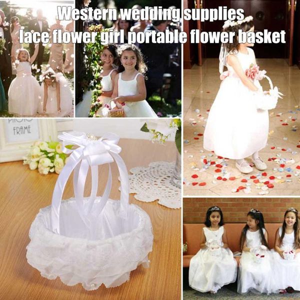 new wedding white flower basket lace ribbon candy storage basket western wedding supplies dnj998
new wedding white flower basket lace ribbon candy storage basket western wedding supplies dnj998