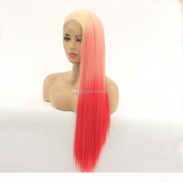 150-180g pink ombre color silky straight lace front long hair wigs for black woman 150 density glueless full lace wigs with baby hair
150-180g pink ombre color silky straight lace front long hair wigs for black woman 150 density glueless full lace wigs with baby hair