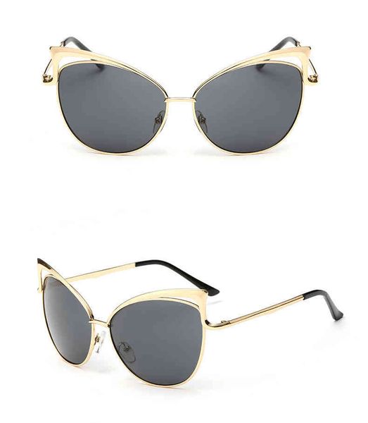 sunglasses cat's eye metal glasses fashion women's personality colorful sunglasses fashion same sun visors, White;black
sunglasses cat's eye metal glasses fashion women's personality colorful sunglasses fashion same sun visors, White;black