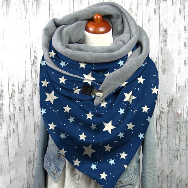 scarves 1pc scarf women five-pointed star print fashion retro female shawls multi-purpose soft comfortable hijab, Blue;gray
scarves 1pc scarf women five-pointed star print fashion retro female shawls multi-purpose soft comfortable hijab, Blue;gray