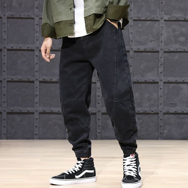 2021 new japanese vintage designer loose fit spliced denim cargo hombre fashion streetwear hip hop jeans men jogger pants xb1f, Blue
2021 new japanese vintage designer loose fit spliced denim cargo hombre fashion streetwear hip hop jeans men jogger pants xb1f, Blue