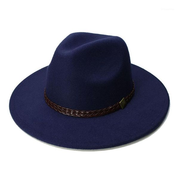 luckylianji retro kid child vintage 100% wool wide brim cap fedora panama jazz bowler hat braid band with rivet(54cm/adjusted)1, Blue;gray
luckylianji retro kid child vintage 100% wool wide brim cap fedora panama jazz bowler hat braid band with rivet(54cm/adjusted)1, Blue;gray