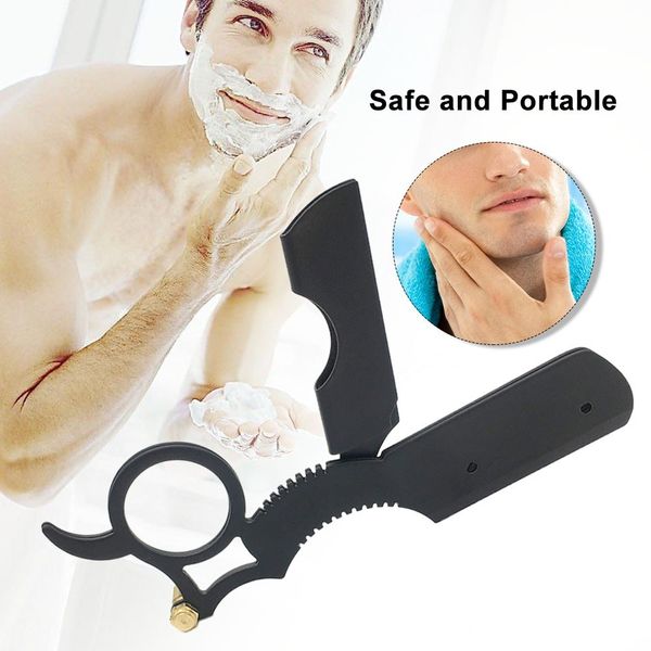 professional straight edge barber razor stainless steel blade men's hair shaver antique shaving tool w7779
professional straight edge barber razor stainless steel blade men's hair shaver antique shaving tool w7779