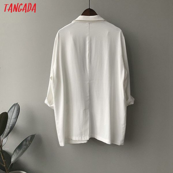 tangada women spring thin white blazer female elegant jacket female casual suits asf39 201201, White;black
tangada women spring thin white blazer female elegant jacket female casual suits asf39 201201, White;black