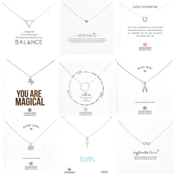 9 styles do geared necklace elephant love wings cross unicorn pendant for women fashion jewelry with silver card wholesa
9 styles do geared necklace elephant love wings cross unicorn pendant for women fashion jewelry with silver card wholesa
